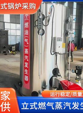 供应0.2T燃气蒸汽发生器立式燃气蒸汽发生器燃油蒸汽发生器免年检