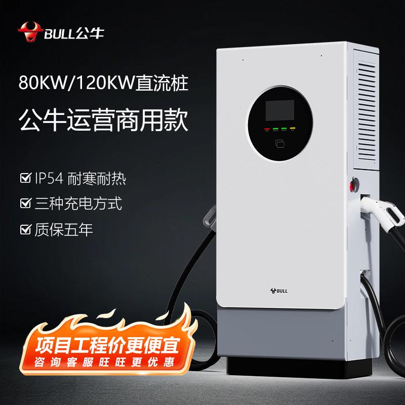 公牛新能源红旗eqm5蔚来快充电桩直流9孔60KW/120KW直流快充桩
