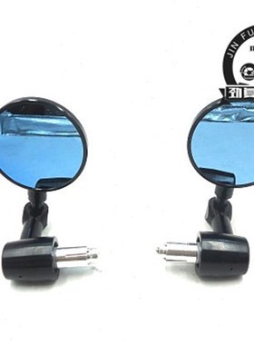 适用于无极机车300AC趴把M把 500AC复古反光镜改装手把防摔牛角