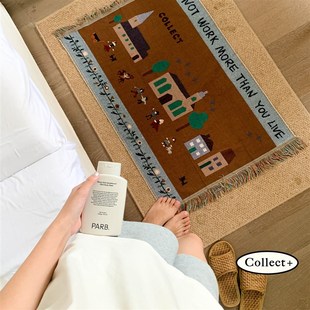 中古风针织可爱小毯子桌布餐垫沙发巾装 饰布挂毯毛边壁毯床上盖毯