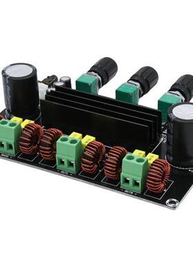 XH-M573 大功率2.1声道TPA3116D2数字功放板80W+80W+100W