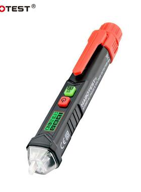 HABOTEST华博HT100P非接触相序表三相交流电机旋转数显相位检测