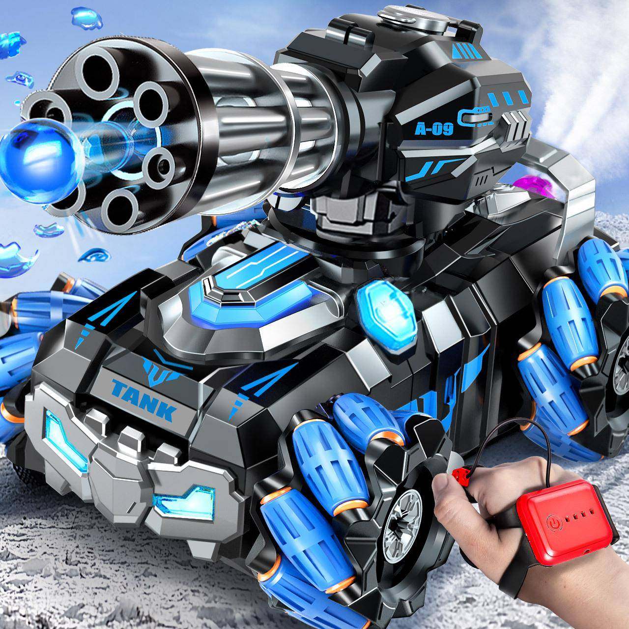 儿童遥控汽车可发射水弹手势感应坦克四驱越野男孩玩具车水弹发射,清洗/食品/商业设备,风口/风叶/风机配件,淘宝优惠券,粉丝福利购,淘宝优惠卷