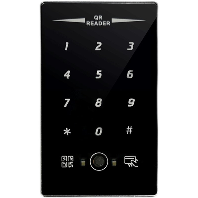 动态二维码金属门禁读卡器金属二维码扫码器二维码读头NFC二代证