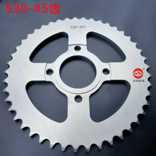 龙嘉V咖/250大小链轮复古摩托车LJ250-V牙盘静音油封链条