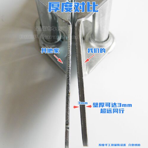 高品质电动车库门卷帘门翻板门合页铰J链折页加厚加宽相当耐用