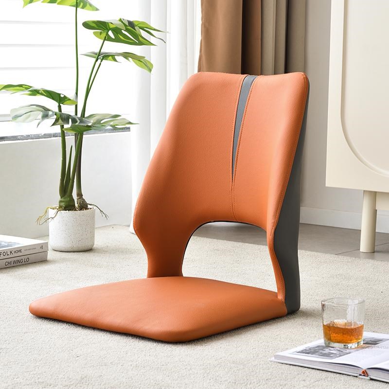 床上椅子榻榻米座椅日式飘窗宿舍懒人和室椅无脚无腿椅.子靠背凳