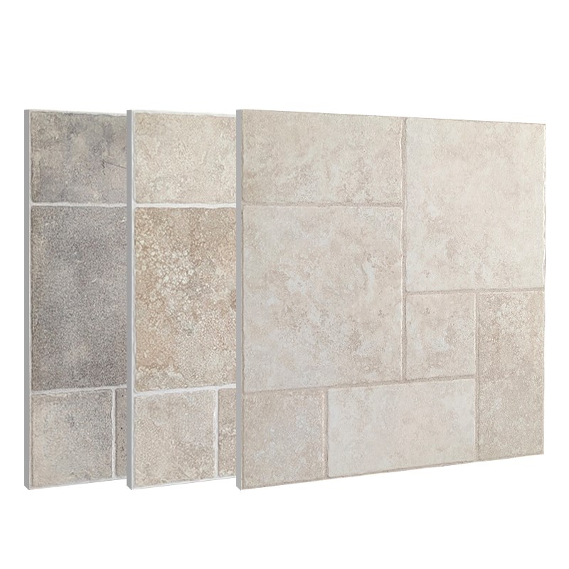 莱姆石瓷砖庭院复古地砖客厅古堡砖阳台防滑瓷砖500x500仿古砖