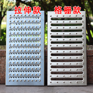 厨房304不锈钢地沟格栅201排水沟明沟阴沟下水道水沟篦子防臭盖板