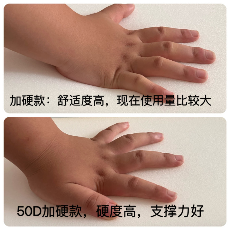 定制50D高密度加硬学生宿舍员工上下牀医院可摺叠海绵牀垫军训垫