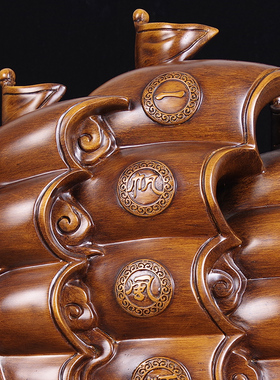 一帆风顺帆船摆件家居客厅办公室装饰品店铺乔迁开张开业礼品摆设