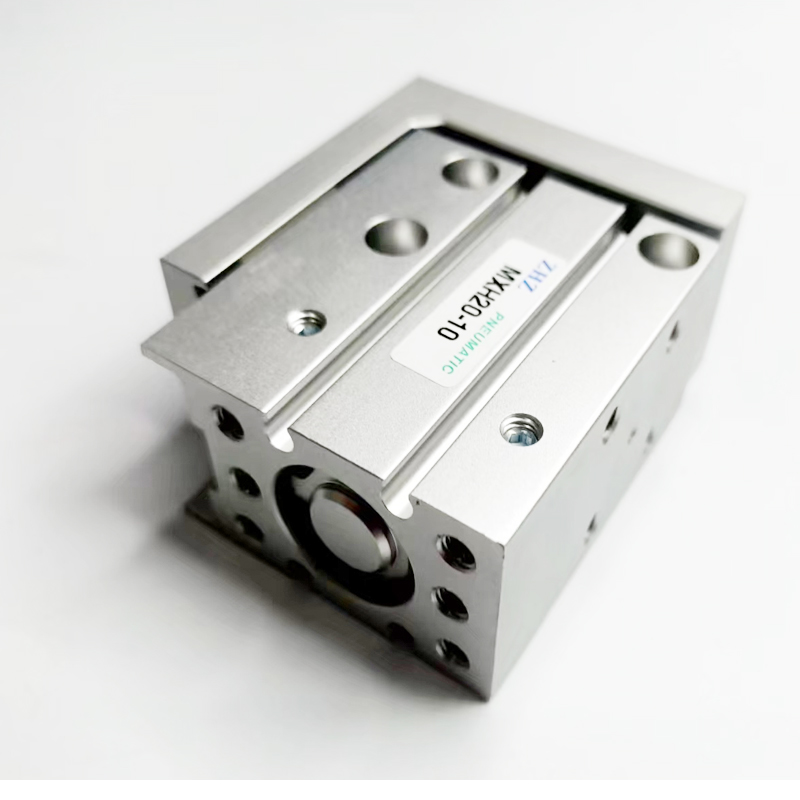 小型气动滑台气缸MXH20-5/10/15/20/25/30/40/50/60直线导轨