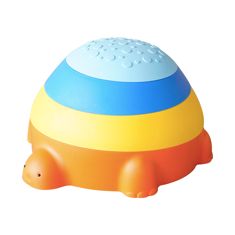 儿童感统训练器材幼儿园树墩独木桥触觉盘乌龟过V河石圆形平衡盘