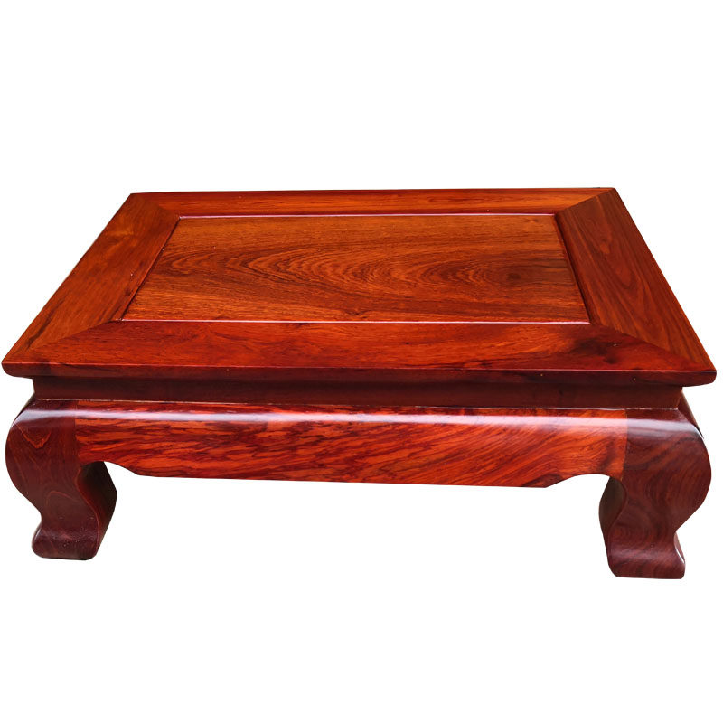 红木缅甸实木花梨大果紫檀炕几方形小茶桌沙发茶几榻榻米飘窗矮桌