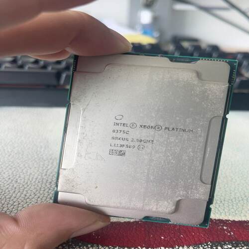 议价英特尔 铂金 8375C 正式版 CPU 功能完好可维修