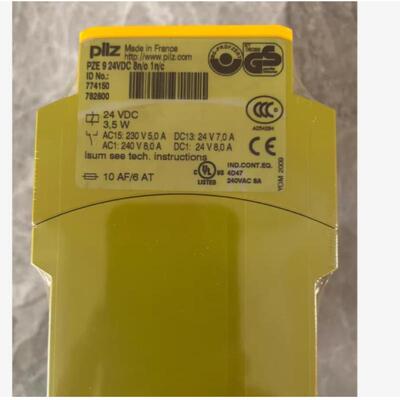 PILZ/皮尔兹774150PZE924VDC8n/o1n/c安全继电器