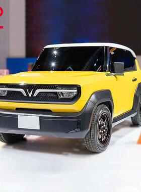 越南电车vinfastvf3铝合金车顶平台vf3爬梯书包行李架vf3改装