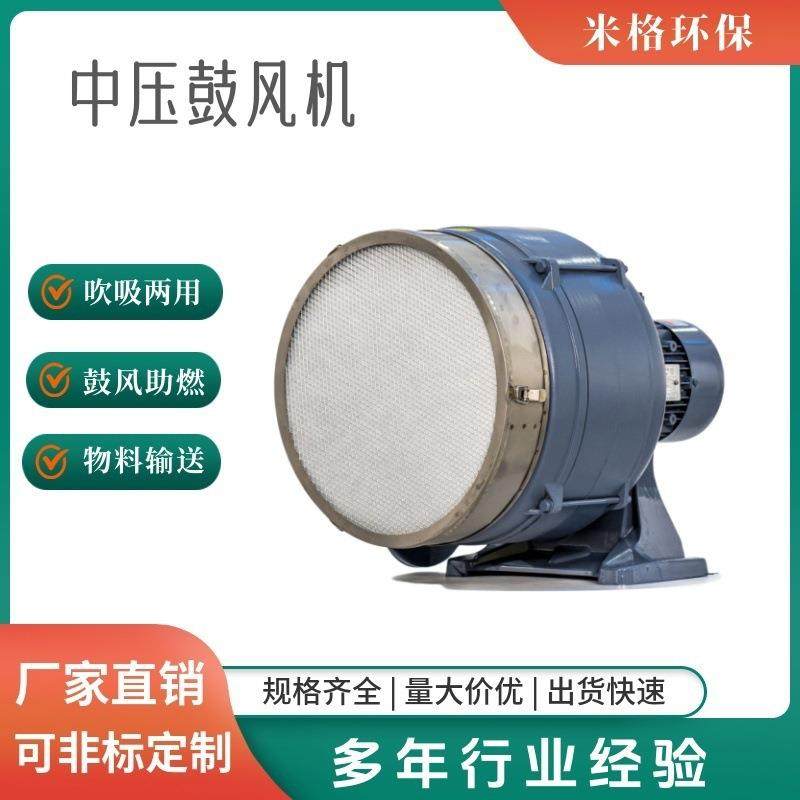 透浦式中压离心风机HTB100-102/203/304大风量多段式中压风机厂家