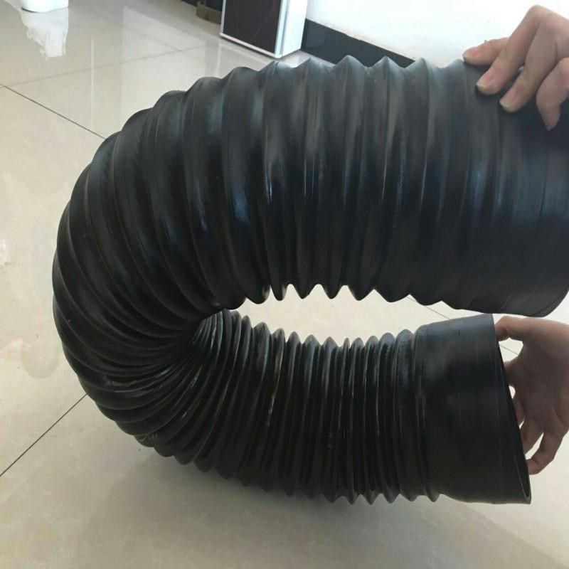 大口径软钢丝波纹管塑料波纹管道pvc橡胶接头伸缩波纹管