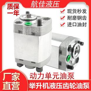 2.6 2.1 3.2 4.8 汽车举升机齿轮油泵CBK 5.8尾板泵动力单元 F1.6