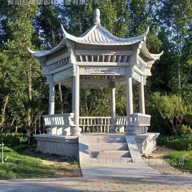 石雕凉亭户外庭院家用六角石亭子花岗岩石头亭子园林凉亭摆件,特色手工艺,其他特色工艺品,淘宝优惠券,粉丝福利购,淘宝优惠卷