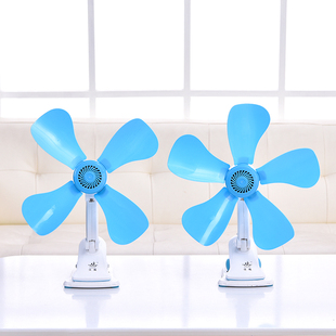 佳鹏五叶夹扇迷你台式 四叶学生宿舍床头家用静音大风电风扇340mm