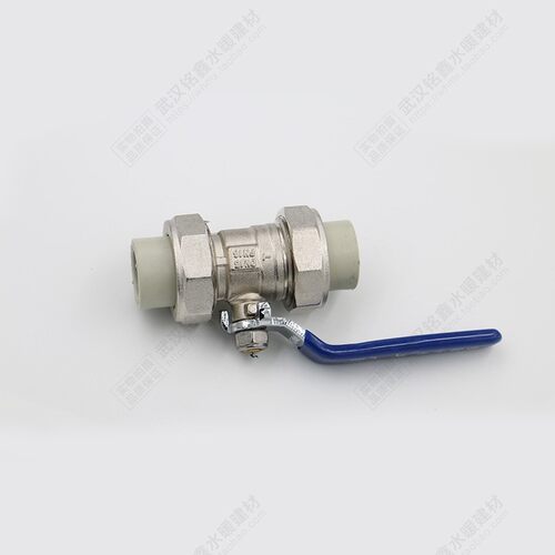 PPR水管配件双活接球阀4分开关6分1寸dn25热T熔双熔件水管管材