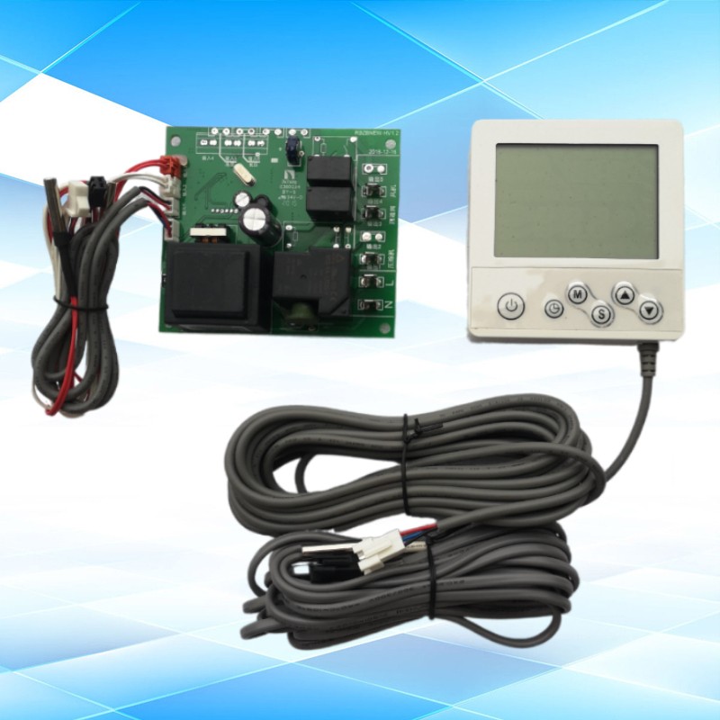 真心空气能面板商用热泵热水器主板显示控制器温度水箱探头原装