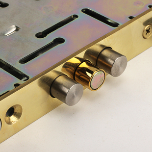 恒大地产锁体22 240双孔防盗门锁体恒大入户门6072圆柱锁体带保险