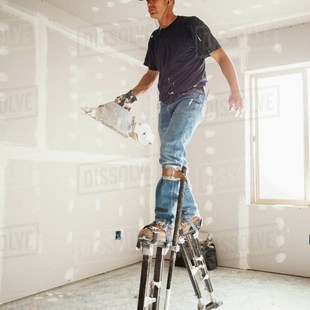 修高跷 装 修摘果多功能梯 家用梯人字梯 铝合金升降移动梯