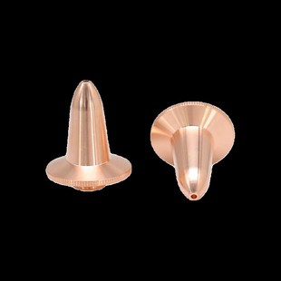 波刺坡口喷嘴BOCI激光激光机斜面加长款 0.75双层割嘴H34尖头 M11