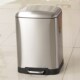 卫生间垃圾桶有盖厕所家用客厅创意洗手间带盖脚踩脚踏不锈钢厨房