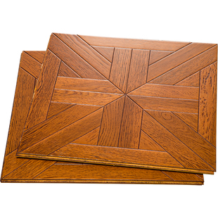 橡木拼花地板实木多层复合新三层实木地热地暖客厅卧室E0过道吊顶