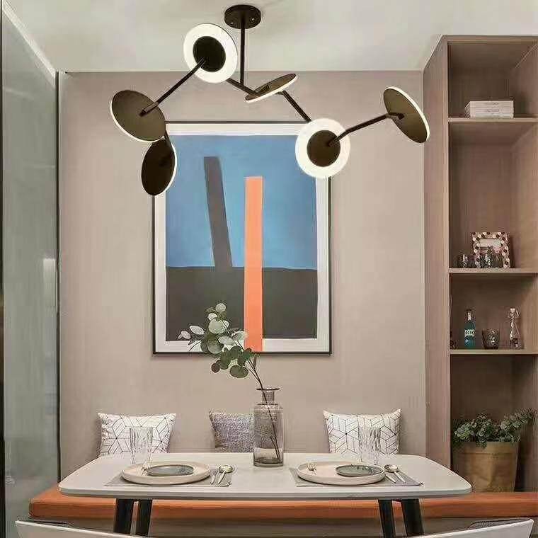 北欧后现代客厅艺术造型吊灯意大利创意样板房餐厅亚克力飞碟灯饰,特色手工艺,其他特色工艺品,淘宝优惠券,粉丝福利购,淘宝优惠卷