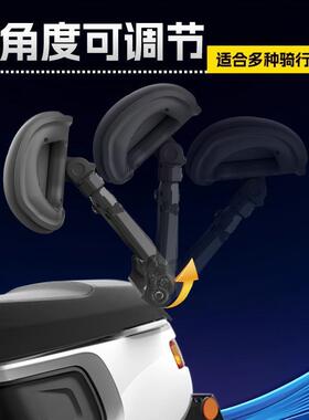 极核电摩改装配件多功能靠背腰托腰靠极核AE4AE5极核AE8