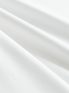 全棉枕头 简约百搭白色酒店羽丝绒舒适枕芯护颈枕单人48x74cm单只