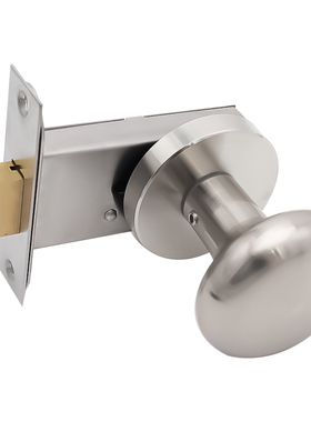 隐形门锁单面锁室内卧室暗门圆球门把手门隐藏暗锁U黑色球型拉手