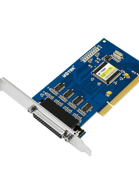 宇泰PCI转4口RS232多串口卡 电脑串口扩展卡P工业级 UT-754