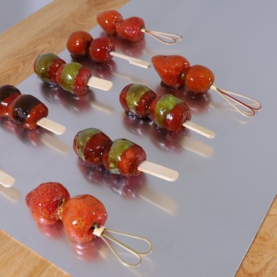 糖葫芦不粘铝板j不化板冰糖葫芦不沾板铝板材料制作工具商家摆摊