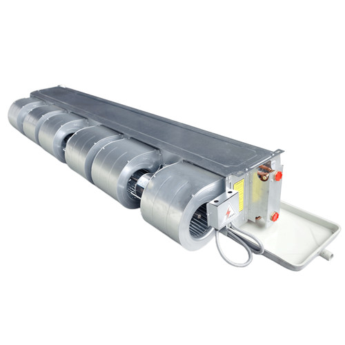 风机盘管卧式暗装水系统厂房中央空调三电机六风扇大风量井水壁挂