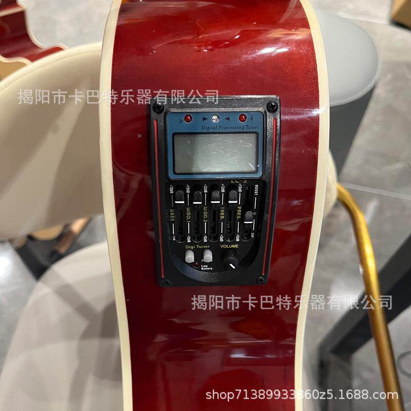木JSQ吉他多种款式民E谣古典尤克里通用型拾音器里均器电箱Q拾音