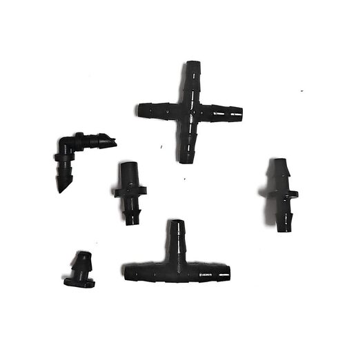 滴灌管切割器打孔工具，带 115 个灌溉塞，2 合 1 滴灌管打孔器