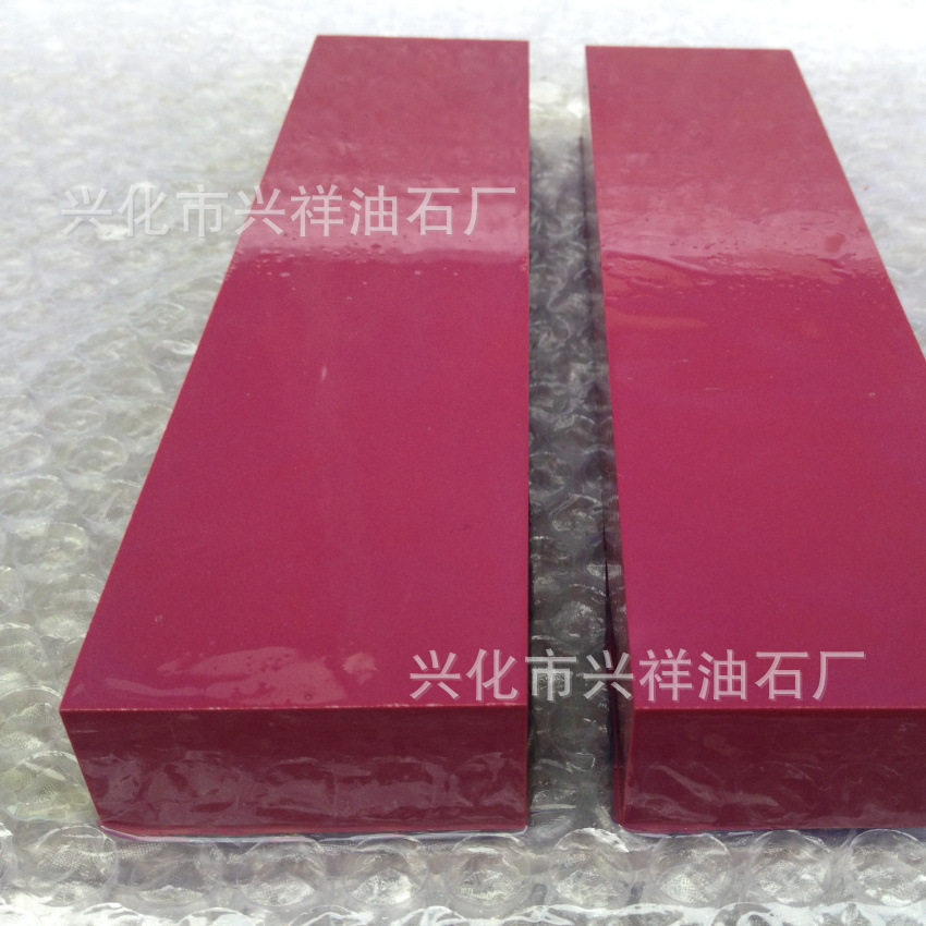 供应红宝石长方油石200*50*25MM 硬度强耐磨可打磨漆包线金刚线