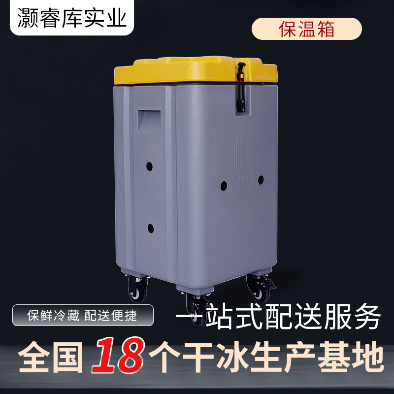 60升干冰保温箱存储箱保鲜超长储存汽车4S冰桶冰淇淋店冰桶