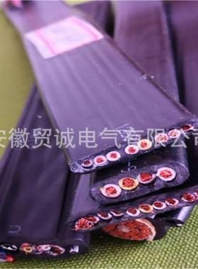 YGCB-3*16+2*10高温耐寒硅橡胶扁电缆行车控制多芯电线电缆