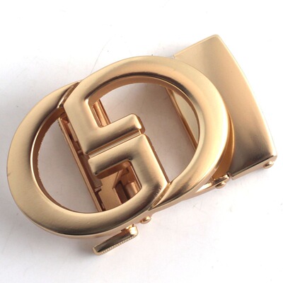 男士带扣单扣皮带自动扣G字扣头