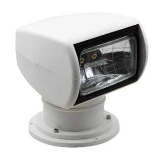 游艇遥控探照灯卤素氙气灯快艇遥控12V24V钓鱼艇遥控船用探照灯