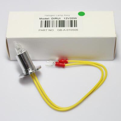 DIRUI迪瑞CS-200/T240/300/400CS-600BCS-1200生化仪灯泡12V20W