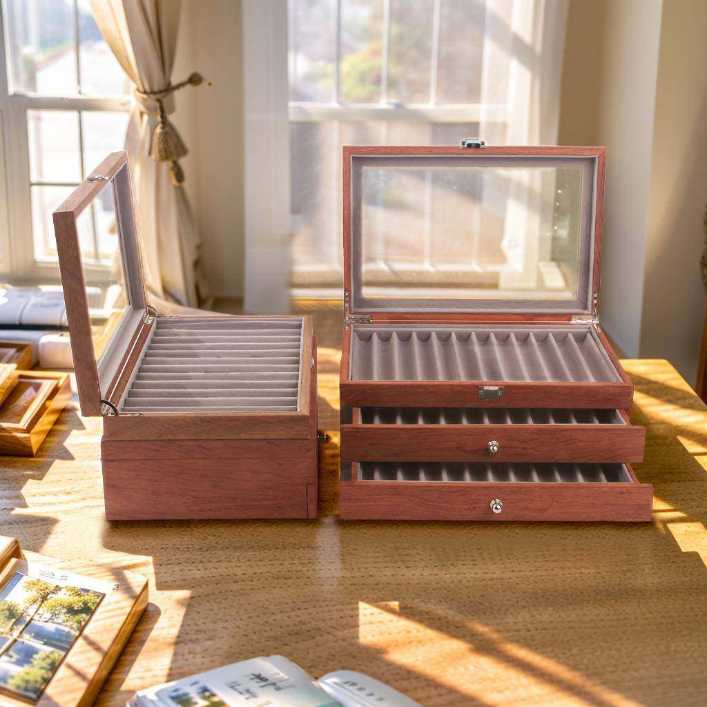 现货木质钢笔复古木制钢笔文具盒胡桃木花梨木钢笔收纳盒,特色手工艺,其他特色工艺品,淘宝优惠券,粉丝福利购,淘宝优惠卷