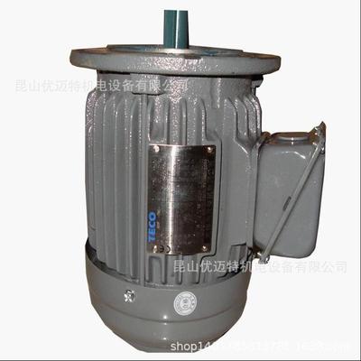 台弯原装东元AEEF3-112M5HP4P380V3.7KW三相立式卧式刹车电机马达